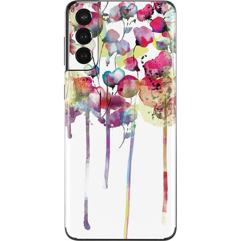 Painted Flowers Galaxy S21 Plus 5G Skin