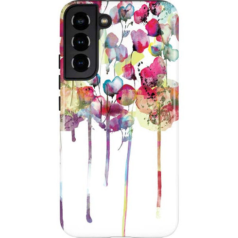 Painted Flowers Galaxy S22 Plus Pro Case