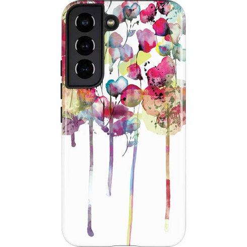 Painted Flowers Galaxy S22 Pro Case