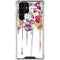 Painted Flowers Galaxy S22 Ultra Clear Case
