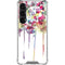 Painted Flowers Galaxy S23 Clear Case