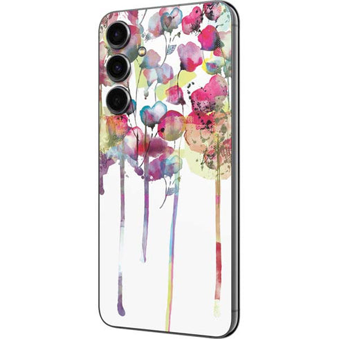 Painted Flowers Galaxy S23 FE Skin