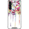 Painted Flowers Galaxy S23 Plus Clear Case
