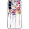 Painted Flowers Galaxy S24 Clear Case