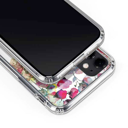 Painted Flowers iPhone 11 Clear Case