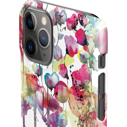Painted Flowers iPhone 11 Pro Lite Case