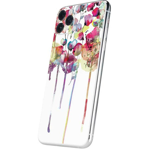 Painted Flowers iPhone 11 Pro Max Skin