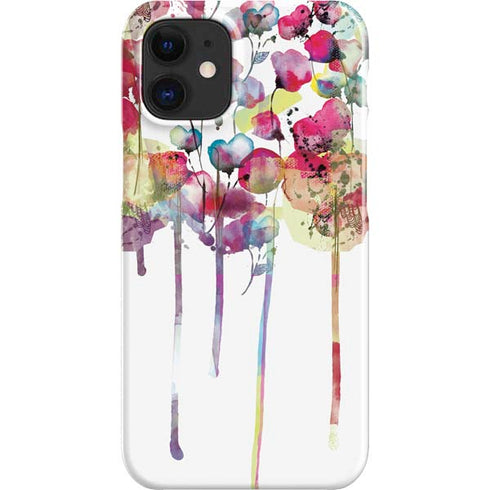 Painted Flowers iPhone 12 Mini Lite Case