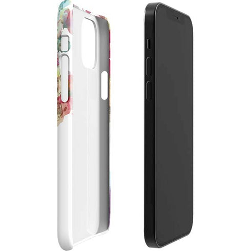 Painted Flowers iPhone 12 Mini Lite Case