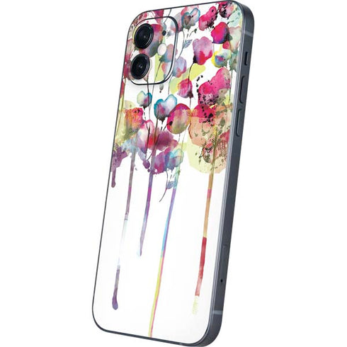 Painted Flowers iPhone 12 Mini Skin