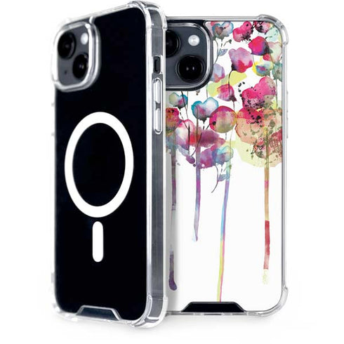 Painted Flowers iPhone 13 MagSafe Case