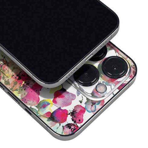 Painted Flowers iPhone 13 Pro Max Skin