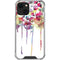 Painted Flowers iPhone 14 Plus Clear Case