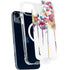 Painted Flowers iPhone 15 Plus MagSafe Case