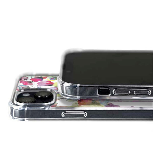 Painted Flowers iPhone 14 Plus MagSafe Case