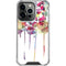 Painted Flowers iPhone 14 Pro Clear Case
