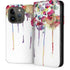 Painted Flowers iPhone 14 Pro Folio Case