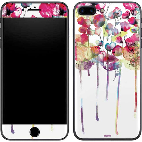 Painted Flowers iPhone 8 Plus Skin