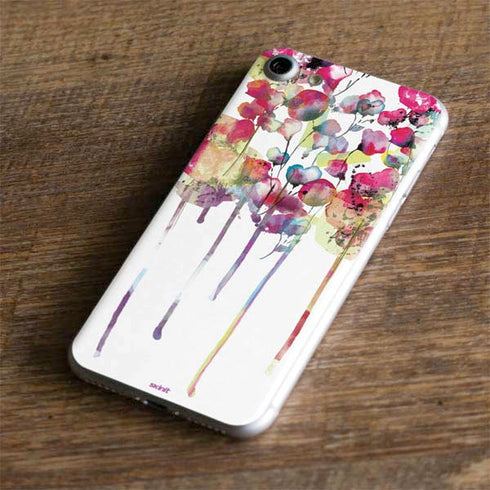 Painted Flowers iPhone 8 Skin