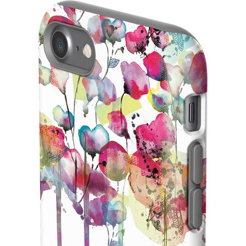 Painted Flowers iPhone SE (2nd & 3rd Gen) Pro Case