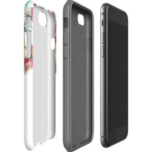 Painted Flowers iPhone SE (2nd & 3rd Gen) Pro Case