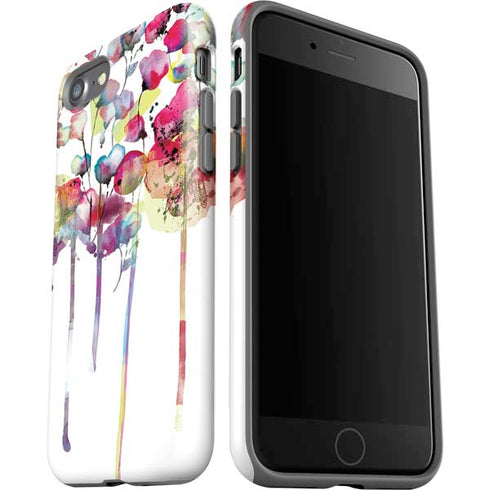 Painted Flowers iPhone SE (2nd & 3rd Gen) Pro Case