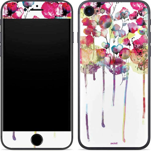 Painted Flowers iPhone SE (2nd & 3rd Gen) Skin