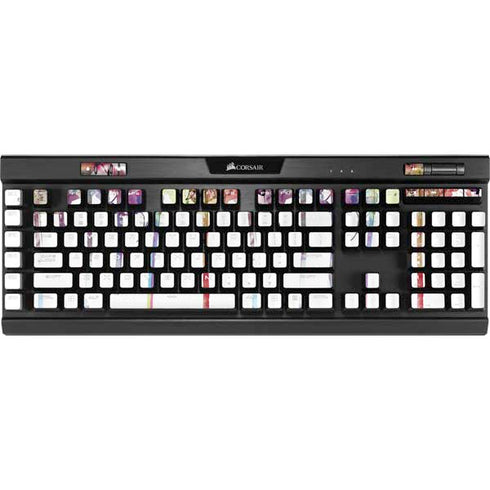 Painted Flowers K95 RGB PLATINUM Mechanical Gaming Keyboard Skin