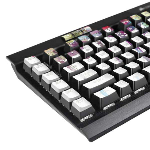 Painted Flowers K95 RGB PLATINUM Mechanical Gaming Keyboard Skin