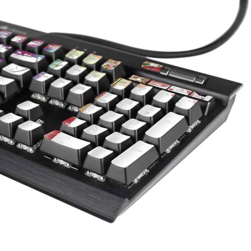 Painted Flowers K95 RGB PLATINUM Mechanical Gaming Keyboard Skin