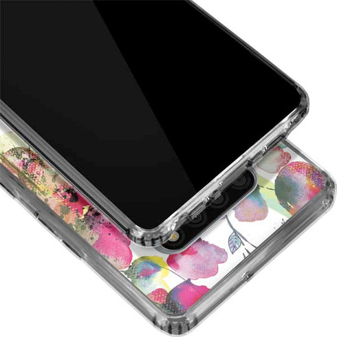 Painted Flowers LG Stylo 6 Clear Case