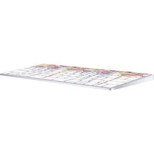 Painted Flowers Magic Keyboard Skin