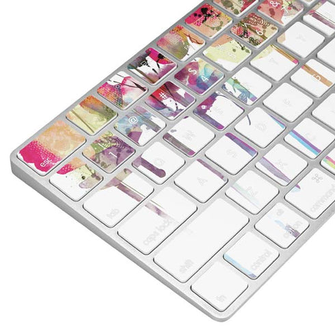Painted Flowers Magic Keyboard Skin