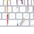 Painted Flowers Magic Keyboard Skin