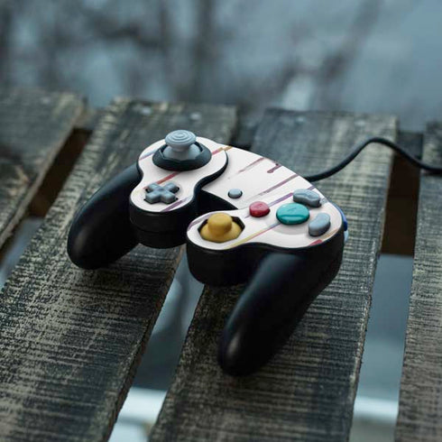 Painted Flowers Nintendo GameCube Controller Skin