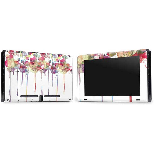 Painted Flowers Nintendo Switch Bundle Skin
