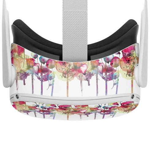 Painted Flowers Oculus Quest 2 Skin