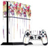 Painted Flowers PS4 Console and Controller Bundle Skin