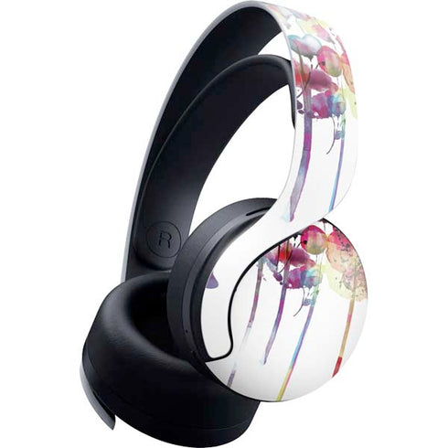 Painted Flowers PULSE 3D Wireless Headset for PS5 Skin