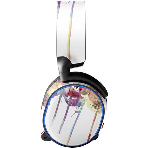 Painted Flowers SteelSeries Arctis 3 Skin