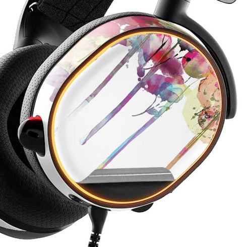 Painted Flowers SteelSeries Arctis 3 Skin