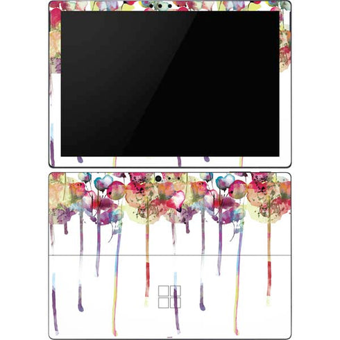 Painted Flowers Surface Pro 6 Skin