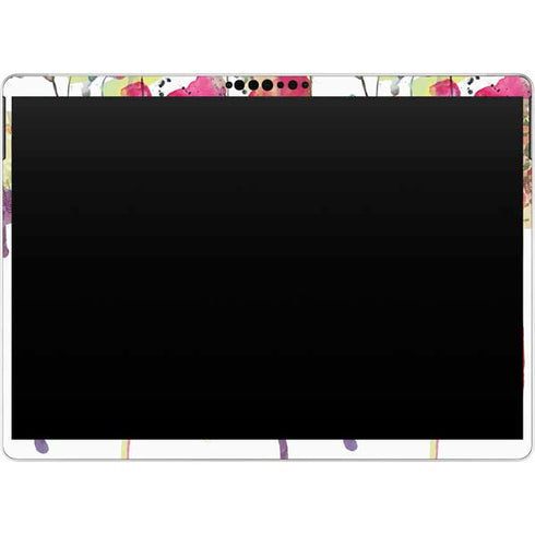 Painted Flowers Surface Pro 8 Skin