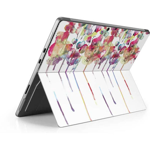 Painted Flowers Surface Pro 8 Skin