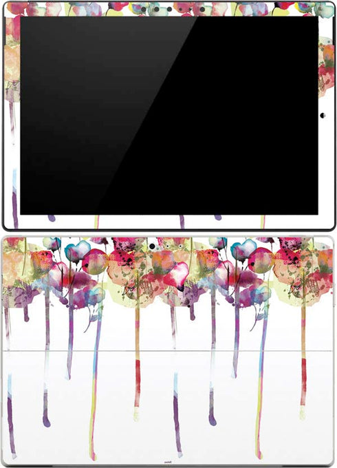 Painted Flowers Surface Pro (2017) Skin