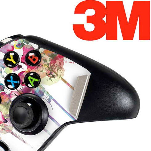 Painted Flowers Xbox One Controller Skin
