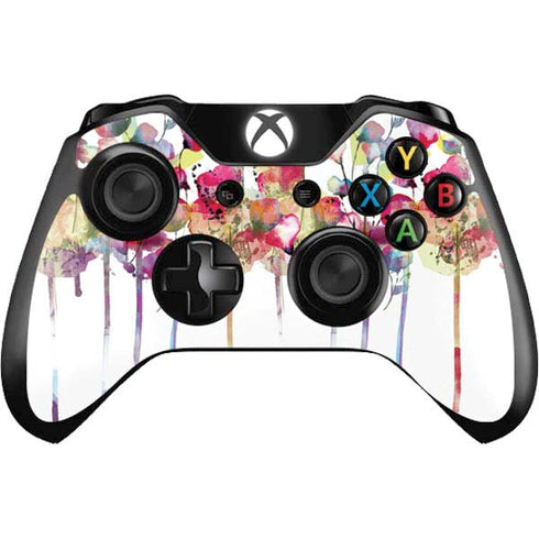 Painted Flowers Xbox One Controller Skin