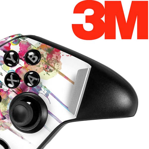 Painted Flowers Xbox One Elite Controller Skin
