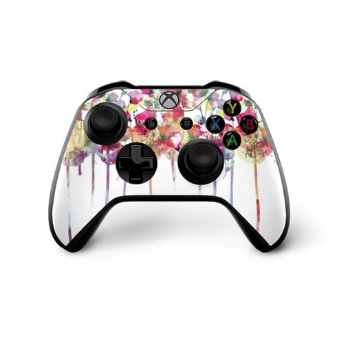 Painted Flowers Xbox One X Bundle Skin