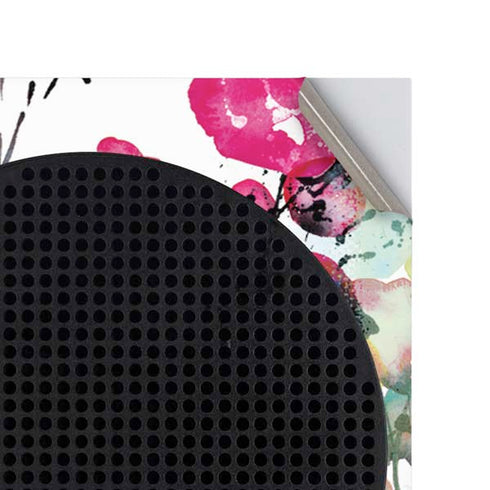 Painted Flowers Xbox Series S Console Skin
